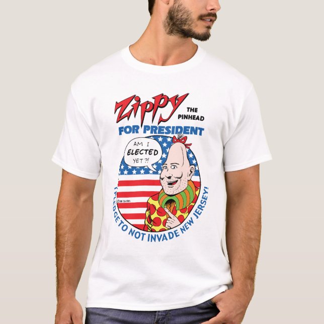 Camiseta Zippy para o presidente! (Frente)