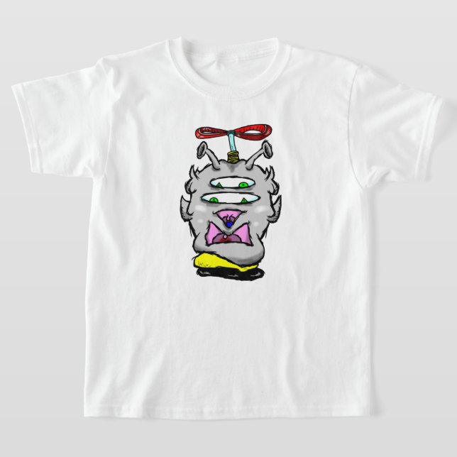Camiseta Zippy Trippy Alienígena Dazer Spinner k (Postura )