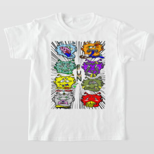 Camiseta Zippy Trippy Alienígena Dazy Diversão k