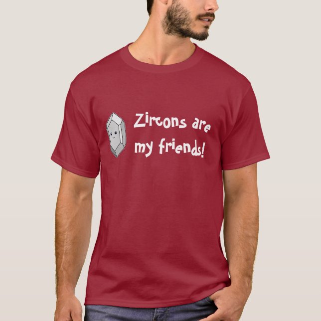 Camiseta Zircões São Meus Amigos! (Frente)