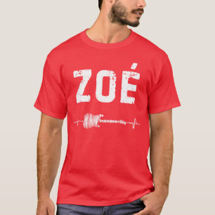 Camiseta Zo Guitar Heartbeat Música Guitarrista Retro Vinta