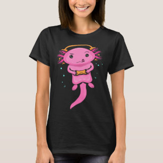 Camiseta Zocker Axolotl Jogos de Vídeo para Gamers