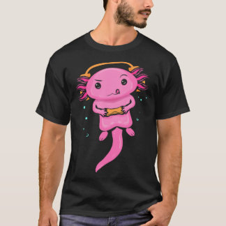 Camiseta Zocker Axolotl  Vídeo de Jogos  para Gamers