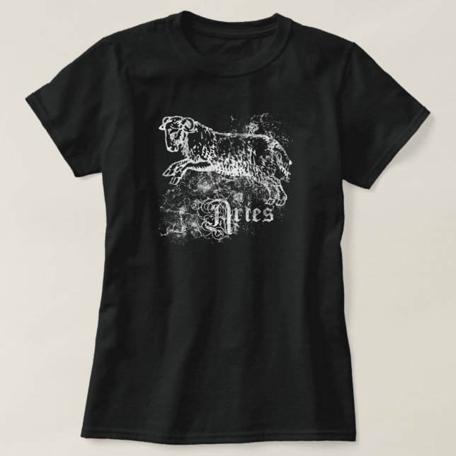Camiseta Zodiac Aries (Frente do Design)