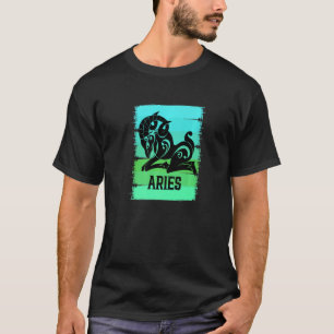 Camiseta Zodiac Aries - Símbolo Ram - Sinal de Estrela - Ma