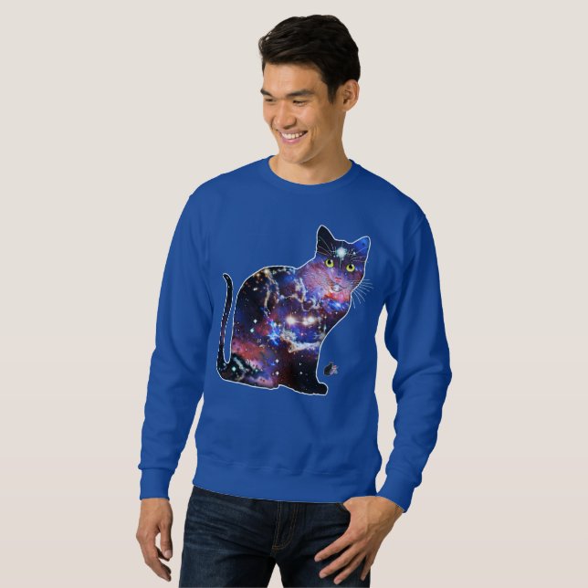 Camiseta Zodiac Espaço Gato (Frente Completa)