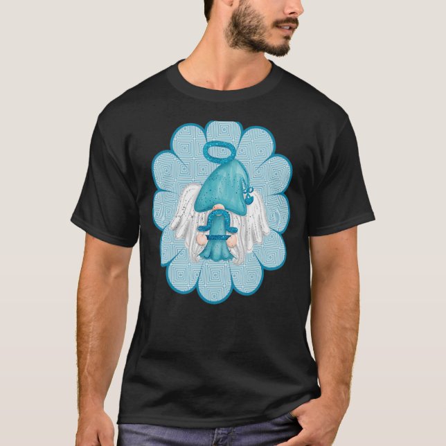 CAMISETA ZODIAC GNOME LIBRA SETEMBRO ANIVERSÁRIO OU OUTUBRO (Frente)