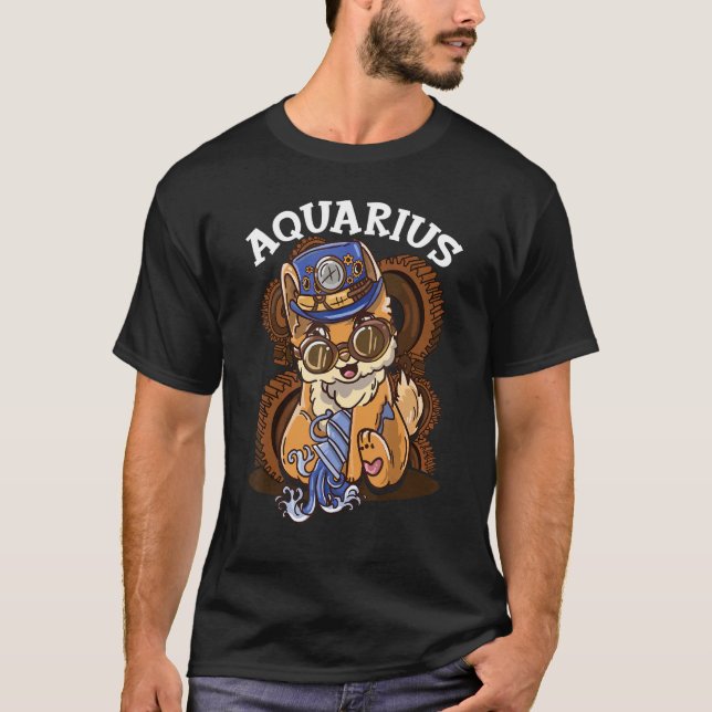 Camiseta Zodiac Sign Aquarius (Frente)