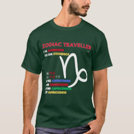 Camiseta Zodiac sign - Capricorn