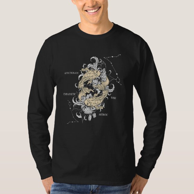 Camiseta Zodiac sign Pisces (Frente)