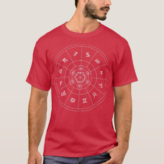 Camiseta Zodiac Signs Astrological Birthday Horoscope 2602 