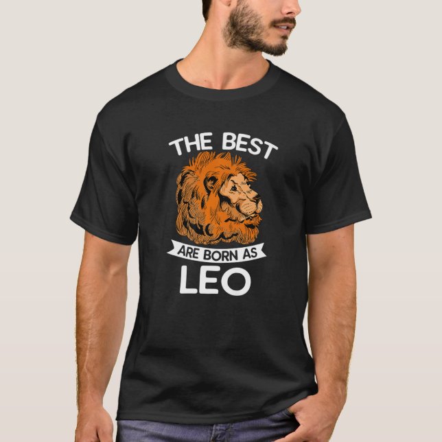 Camiseta Zodiac Signs Astrology Horoscope  Astrologer Leo J (Frente)