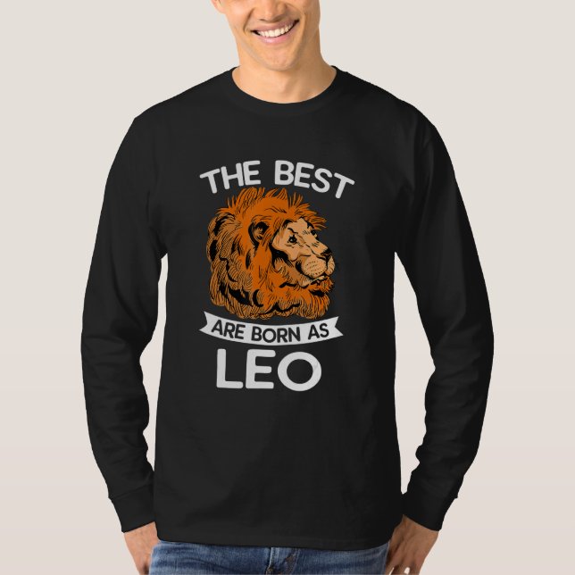 Camiseta Zodiac Signs Astrology Horoscope  Astrologer Leo J (Frente)