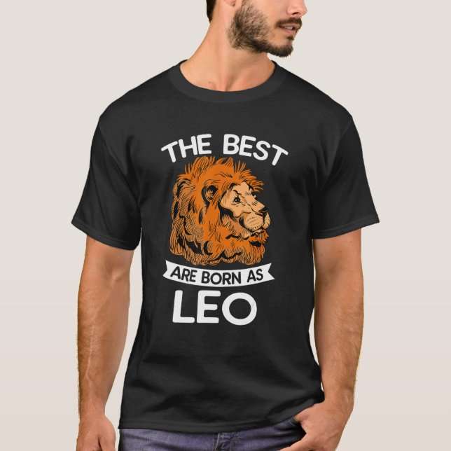 Camiseta Zodiac Signs Astrology Horoscope  Astrologer Leo J (Frente)