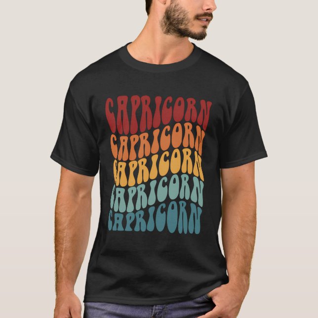 Camiseta Zodiac - Sinal Capricórnio (Frente)