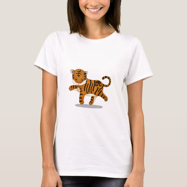 Camiseta Zodiac-Tigre Chinês (Frente)
