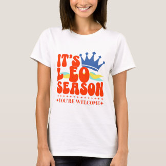 Camiseta ZodiacLEO Season Você Bem-Vindo