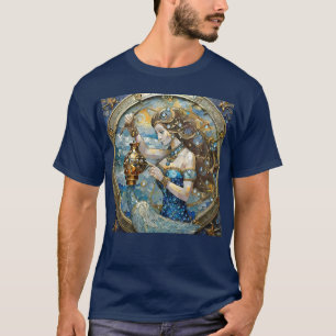 Camiseta Zodíaco - Aquário, O Portador De Água