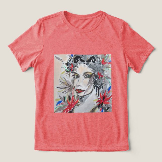 Camiseta Zodíaco Áries (desenho autoral) (Design frontal)