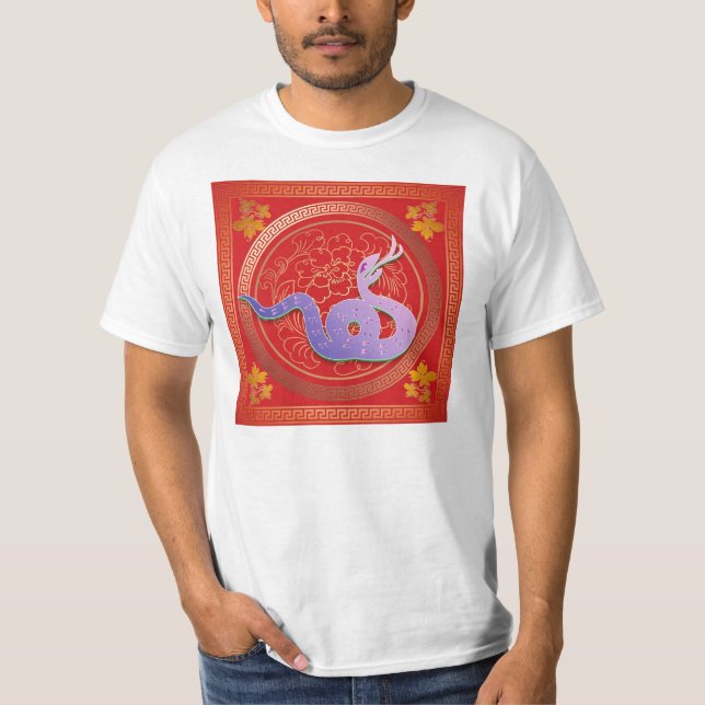 Camiseta zodíaco chinês (Frente)