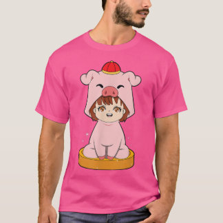 Camiseta Zodíaco chinês Pig427