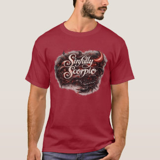 Camiseta Zodíaco Escorpião Pecaminosamente – Seduç