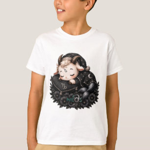 Camiseta Zodíaco Kawaii Neos Capricórnio