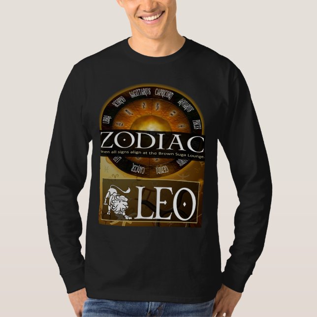 Camiseta Zodíaco - Leo (Frente)