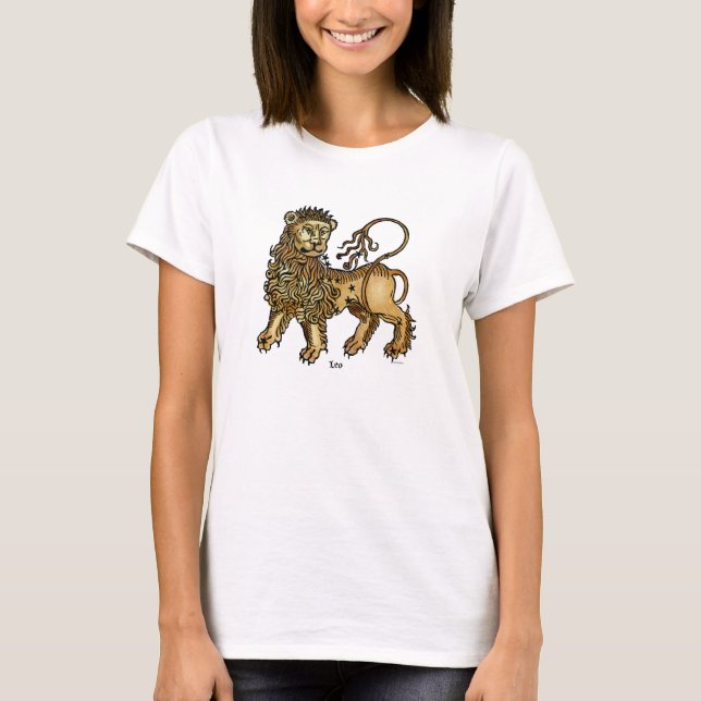 Camiseta Zodíaco: Leo, 1482 (Frente)