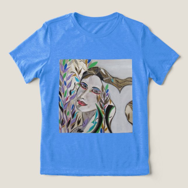 Camiseta Zodíaco Peixes (desenho autoral) (Design frontal)