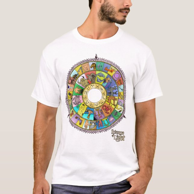 Camiseta Zodíaco Vedic (b) (Frente)