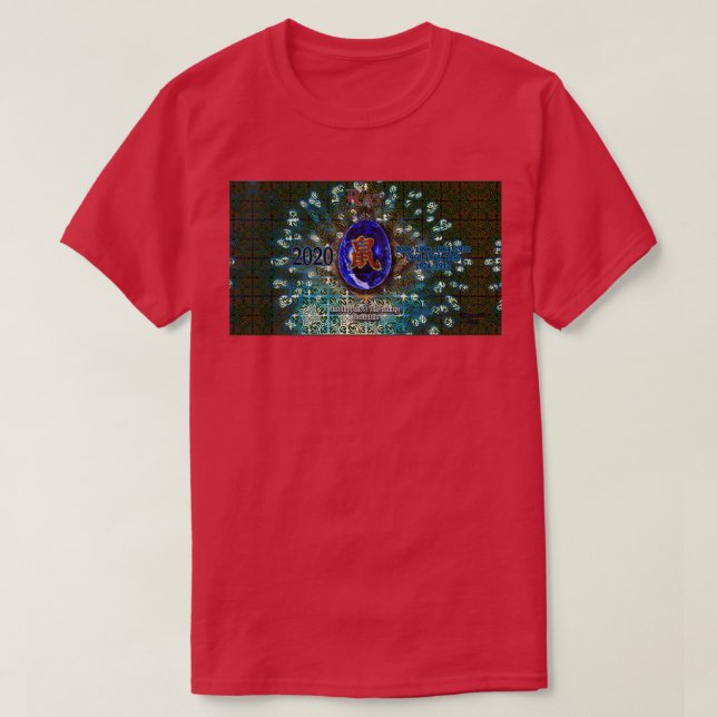 Camiseta ZodiEgg Rat com fundo v1 (Frente do Design)