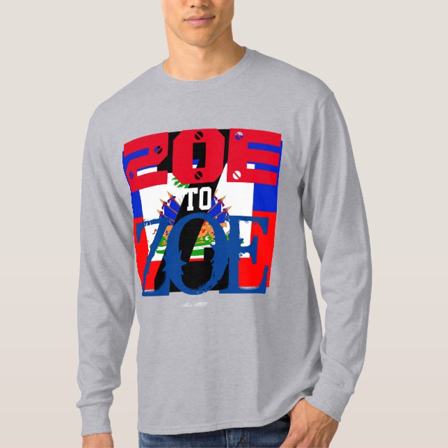 CAMISETA ZOE HAITIANO PARA ZOE TSHIRT HAVIC ACD (Frente)