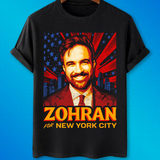 Camiseta Zohran Mamdani for New York Mayor 2025