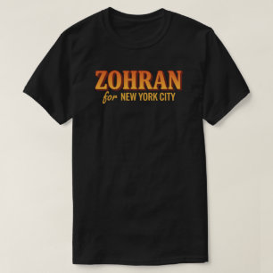 Camiseta Zohran-Mamdani para a cidade de Nova York
