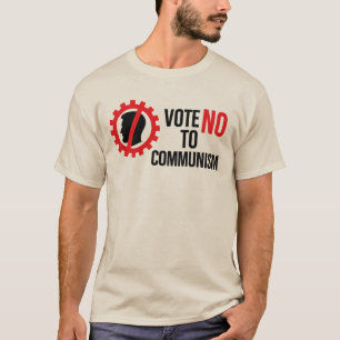 Camiseta Zohran Mamdani Vota não ao comunismo