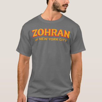 Camiseta Zohran para Nova York