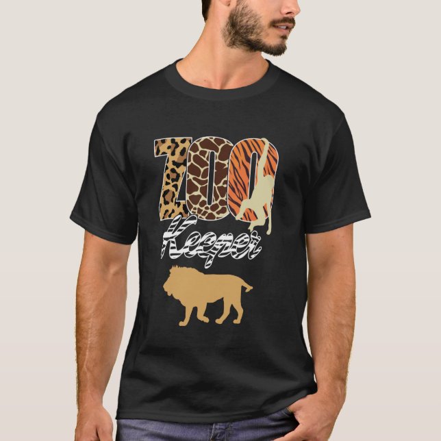 Camiseta Zoicultor Africano Zebra Leopardo Selvagem Impress (Frente)