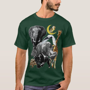 Camiseta Zoicultor Costume Selva Animais Safari Aniversário