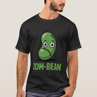 Camiseta Zom Bean Piada de comida de zumbi engraçada de Hal