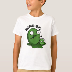 Camiseta Zom-big Zom-small Dia de as Bruxas engraçado Zombi
