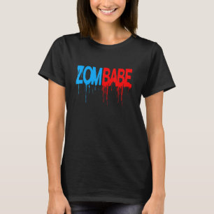 Camiseta Zombabe Zombie Apocalypse Namorada Fiancee Esposa