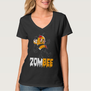 Camiseta Zombee Bee Pun Abelha Pollen Fazenda