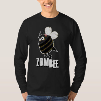 Camiseta Zombee Bee Zombie Halloween Bumblebee Yellow Spook