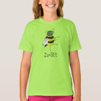 ZomBEE Zombie Bee Girl's T-shirt