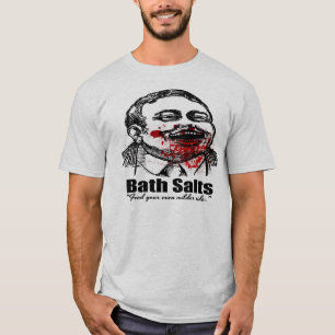 Camiseta Zombi de sais de banho - lado mais selvagem