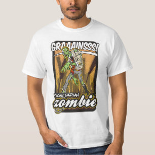 Camiseta Zombi do vegetariano