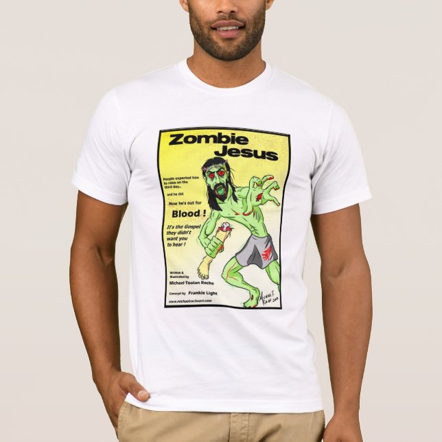 Camiseta Zombi Jesus (Frente)