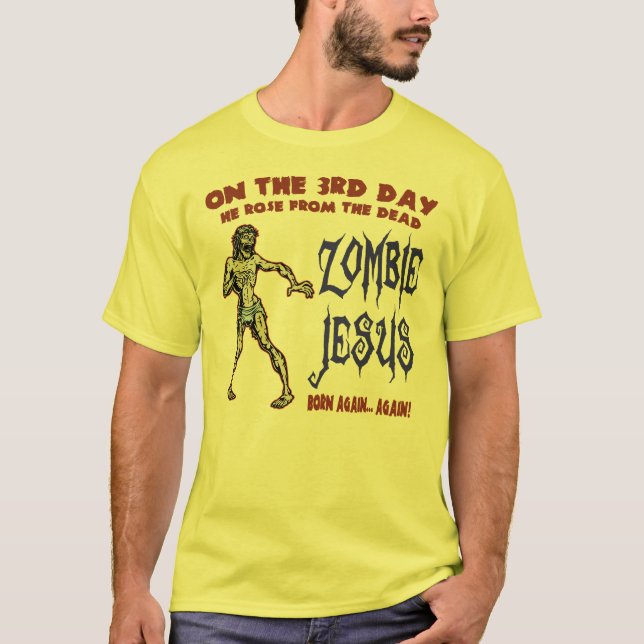 Camiseta Zombi Jesus (Frente)