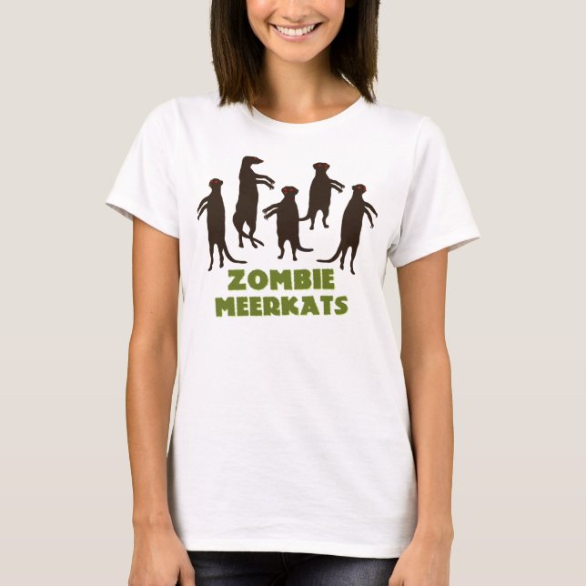 Camiseta Zombi Meerkats! (Frente)